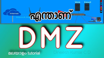 What is DMZ ? | എന്താണ് DMZ | Dineesh Kumar C D