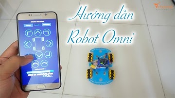 ✅ Hướng dẫn chi tiết lắp ráp, nạp code làm robot đa hướng Omni Mecanum - phương tiện từ tương lai