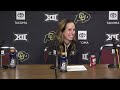 Colorado Women's Basketball Postgame Presser