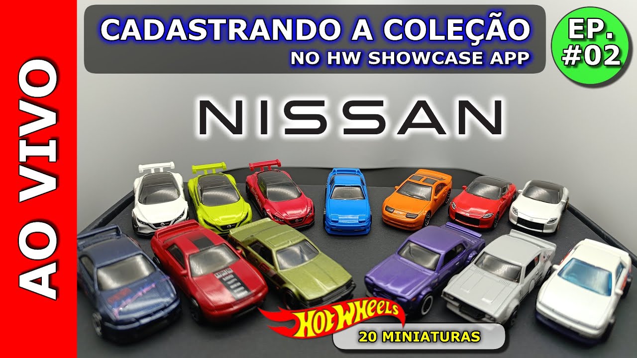 Cadastrando miniaturas loose no Showcase App - EP. 02: Nissan