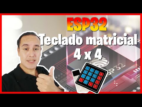 🟢Teclado matricial 4×4 en ESP32