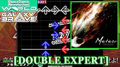 【DDR WORLD】 Meteor / BEMANI Sound Team "MAX MAXIMIZER" [DOUBLE EXPERT] 譜面確認+Clap