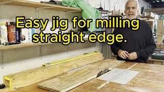 Woodworking DIY: Easy Jointer and Track saw Jigs #woodworking