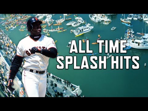 All Time Splash Hits in McCovey Cove