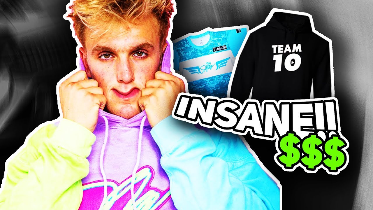 How Jake Paul Makes Millions On Merch Sales