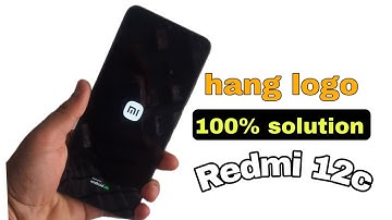 redmi 12c hang logo problem || redmi 12c stuck on logo problem