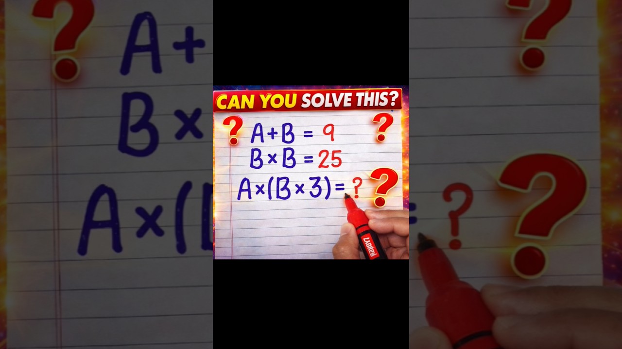 Only High IQ Can Solve!😎