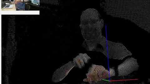 Visualization of Point Cloud Streaming from Azure Kinect