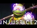 The Best Donatello I Have Ever Played - Injustice 2: "Ninja Turtles" Gameplay