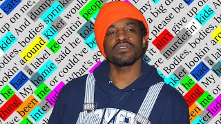 André 3000, the ends | Rhyme Scheme Highlighted