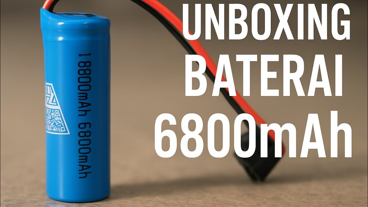 Unboxing Baterai 18650 4.7V 6800mAh - Apakah Sesuai dengan Deskripsi?