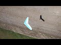 Sarah Tracks Hang Glider with Drone