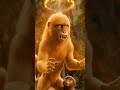 Monkey vs Shadow Beasts ⚔️🐒 #EpicStory #Shorts #viralvideo