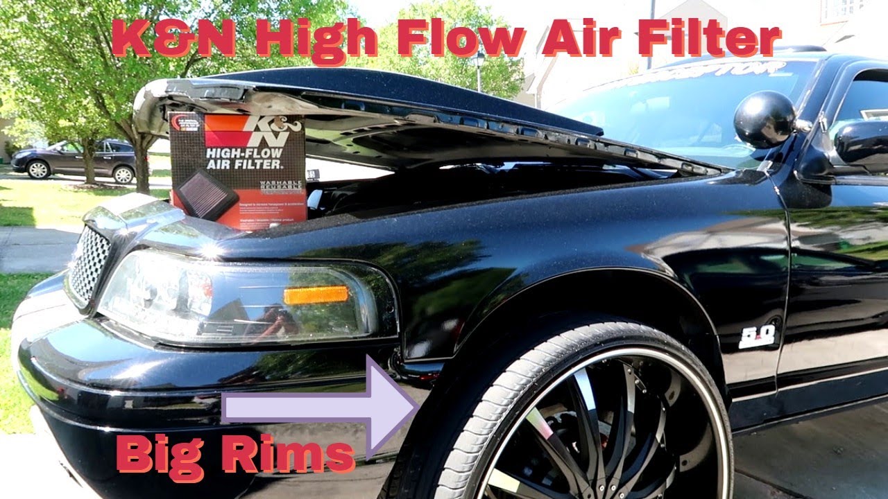 Does A K&N Air Filter Make A Difference On Crown Vic On 28s? YouTube