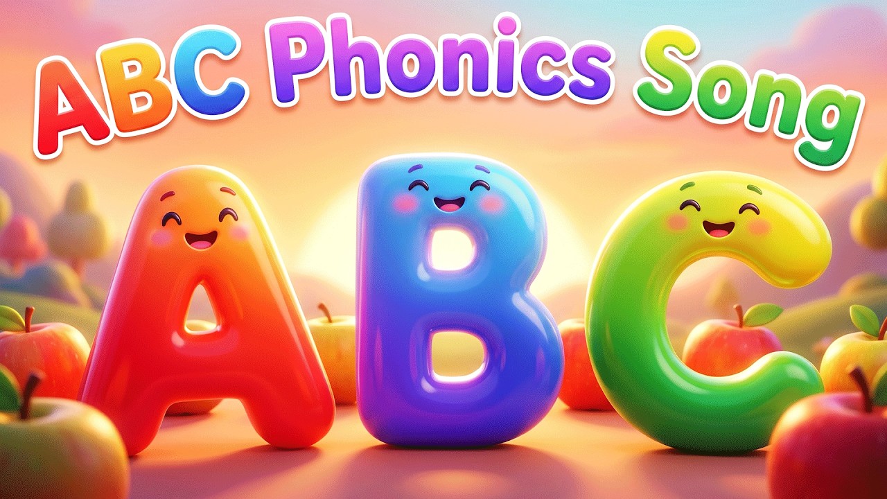 🌈 ABC Phonics for Toddlers | Fun Learning Song | Easy Phonics Song for ...