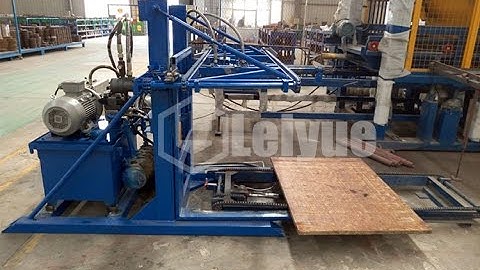 Hydraulic Pallets feeding machine working for QT10-15 block machine
