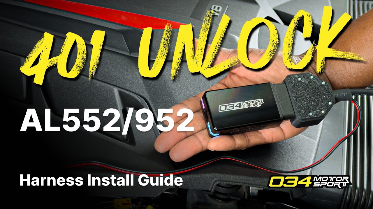 034Motorsport SPI BLU Harness Install | AL552/952 Bootloader Unlock ...