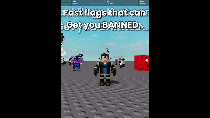 These fastflags are BANNABLE!!💀💀⚠️⚠️ #roblox #shorts #bloxstrap #fpsboost
