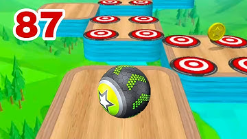 Going Balls, SpeedRun, Going Balls Portal Run Gameplay Level 87