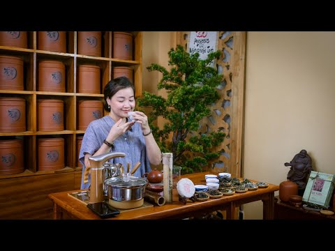 Video Hướng dẫn pha trà xanh đơn giản và chọn ấm tử sa phù... - youtube