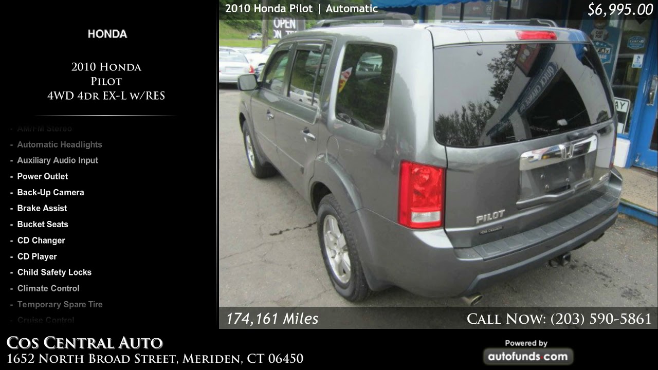 Used 2010 Honda Pilot | Cos Central Auto, Meriden, CT