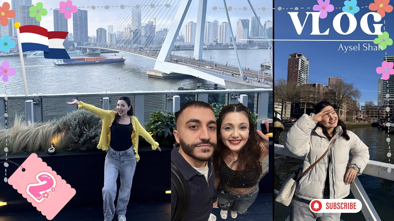 ROTTERDAM YEDİKLƏRİMİZ🇳🇱SU TAKSİSİ⛵️MOR VE ÖTESİ KONSERTİ NƏLƏR OLDU🤩ƏYRİ EVLƏR💛MARTVLOG 2💫AYSELSHAH