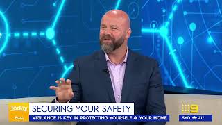 Today show interview on a range of general security tips