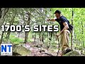 How to find colonial 1700s cellar holes in the mountains of NH New England history