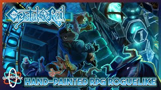 Hand-Painted Train-Themed Crystalpunk RPG Roguelike! | Crystal Rail