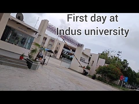 First day at indus university || v log  #firstdayofcollege