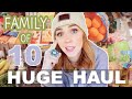 HUGE GROCERY HAUL for a Family of 10 + Meal Plan \\ Sams Club + Kroger