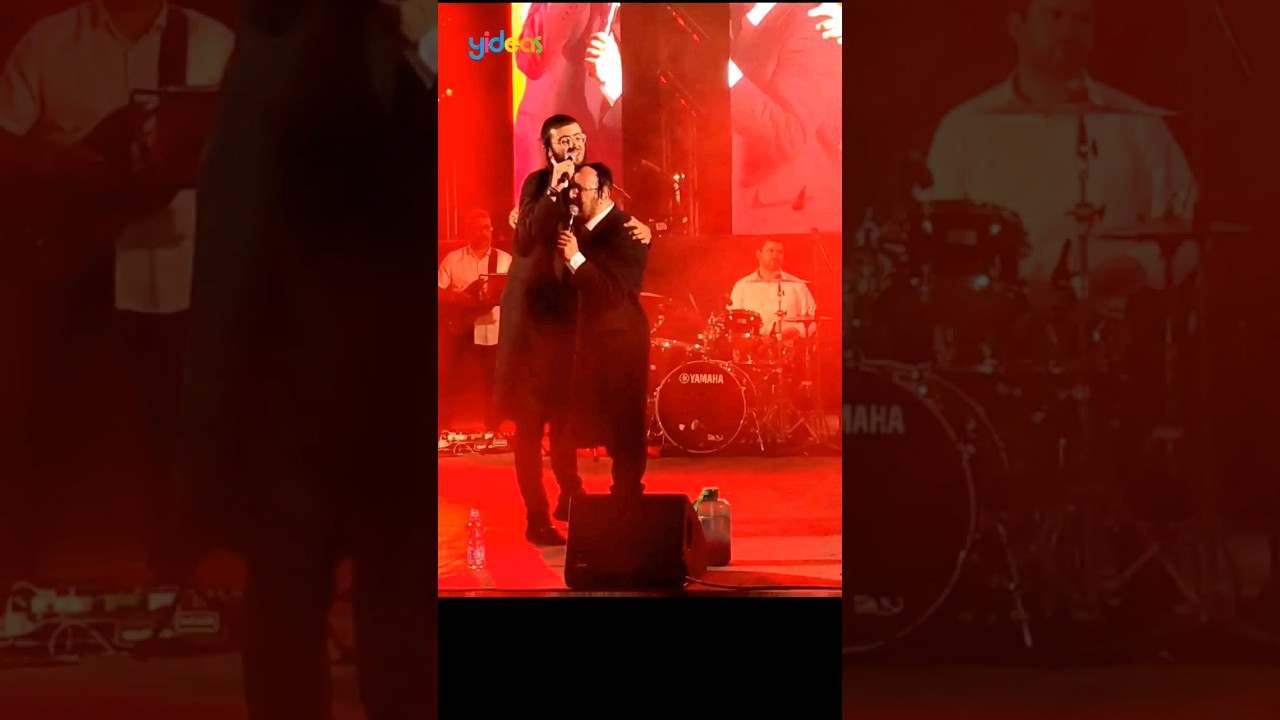דואט אדיר של נותי ליברמן וליפא! אמן על הילדים שלי - Nussi Lieberman hugging Lipa (קאבר חנן בן ארי)
