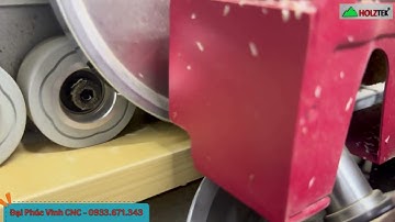 Máy dán cạnh tự động Holztek | Máy dán cạnh 8 chức năng PRO-680M