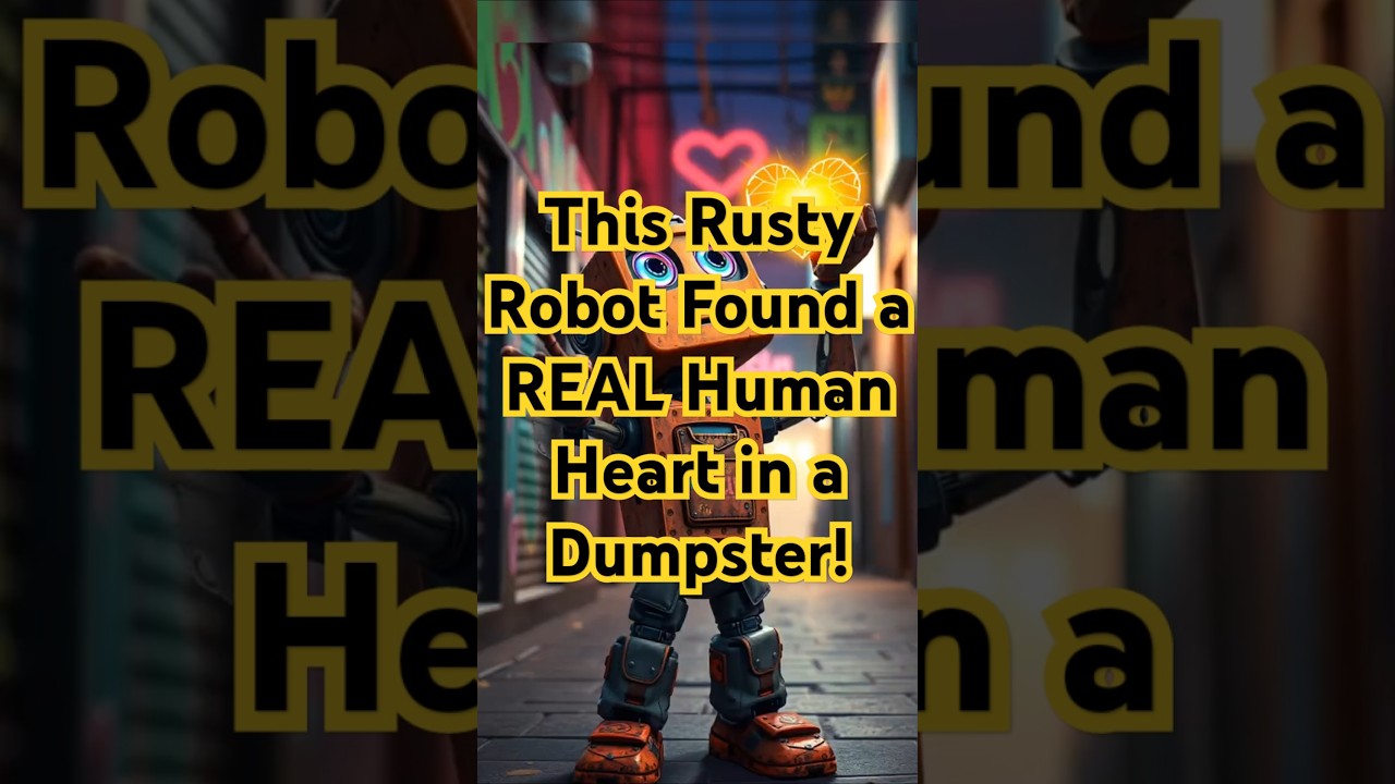 This Rusty Robot Found a REAL Human Heart in a Dumpster! 🤖💝 (Emotional AI Story)