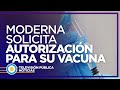 Moderna solicita autorización para su vacuna en EEUU y Europa