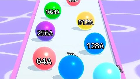 Ball Run 2048 💸🎱🏀 MAX LEVELS!! All Levels Gameplay Walkthrough Android, iOS NEW UPDATE