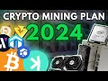 2024 plan for crypto mining  coins hardware buying