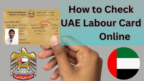 How to Check UAE Labour Card Online | Easy Step-by-Step Guide