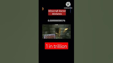 Thumbnail of Minecraft rarest seed | 1 in trillion #minecraft #viral #rarestmoments #seed #song #music