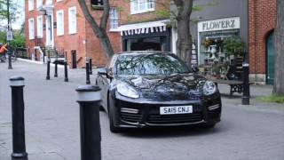 Porsche Panamera Turbo on the town