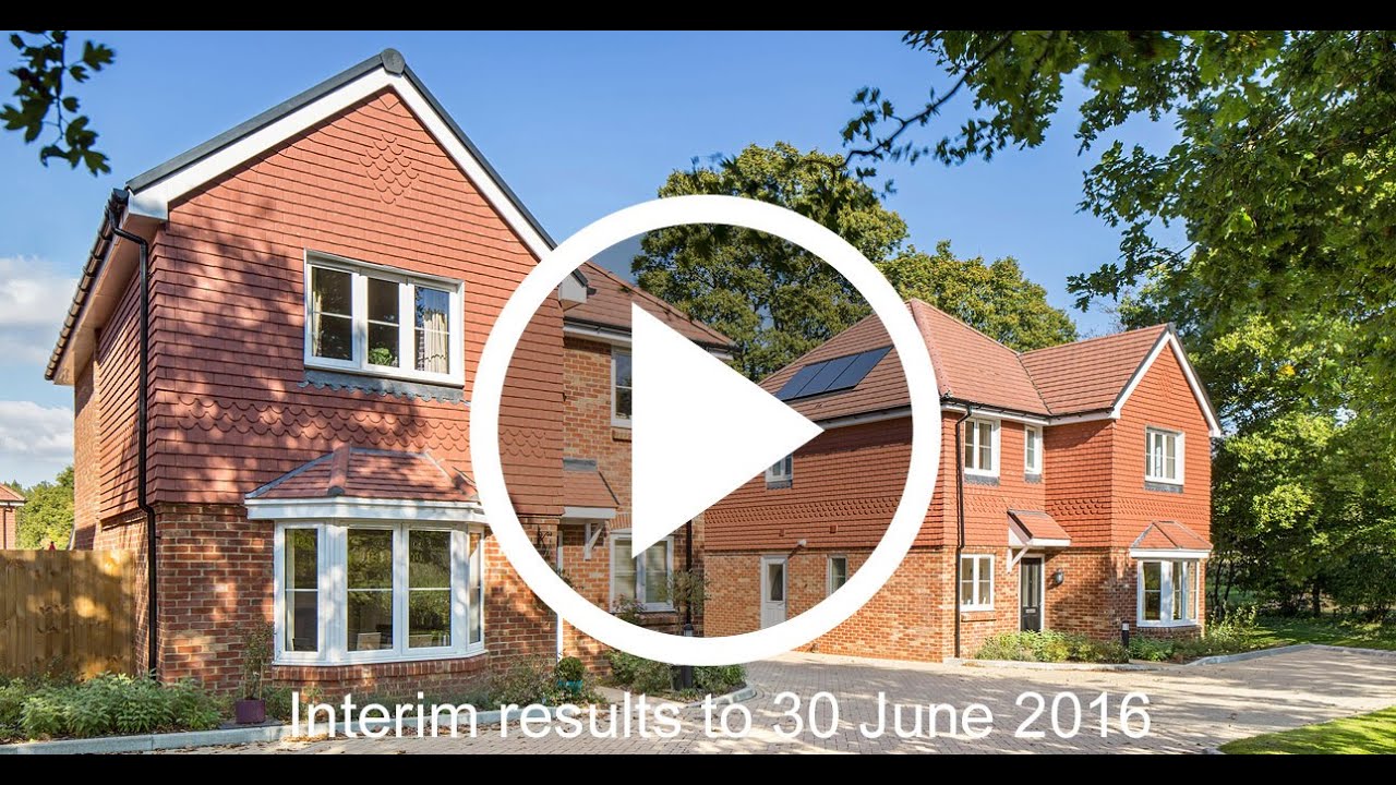 Miller Homes Interim Results To 30 June 2016 YouTube