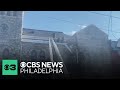 Crews battle fire at North Philadelphia church
