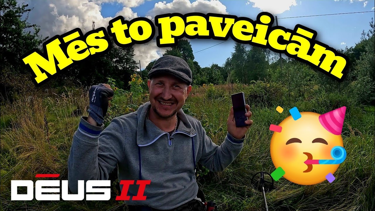 XP Deus II – Valdemārpils / Mazdārziņu sudrabiņš...