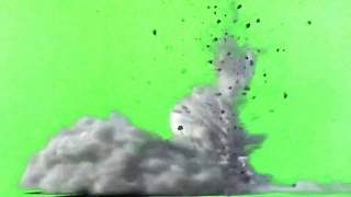 GREEN SCREEN FOOTAGE TORNADO - HURICANE BROKEN LENS