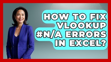 How To Fix VLOOKUP #N/A Errors In Excel? - Docs and Sheets Pro