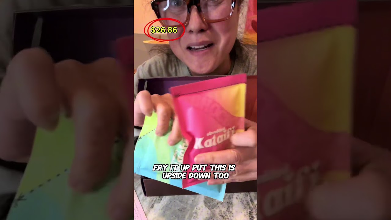 Viral Dubai Chocolate Bar DIY Kit on Sale! Perfect for Christmas