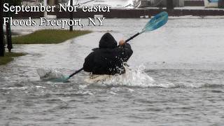 September Nor'easter Floods Freeport, Long Island 9.27.2026