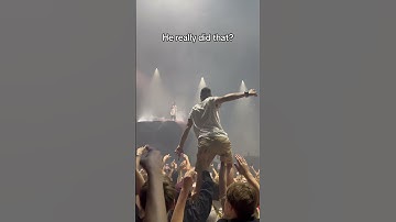 Legendary moment at Travis Scott show in Krakow