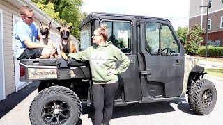 Moving to ALASKA in 3 wks!|| Prepping our Polaris Ranger for Shipment || Movers are Here!