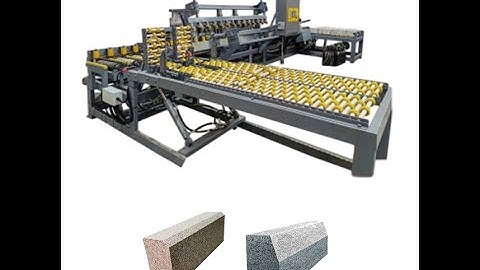 Customized plus length heavy duty type Kerbstone Chamfering Machine